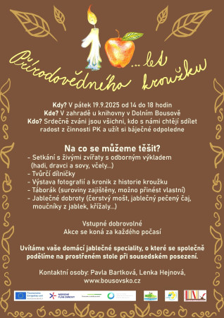 19.9. Oslavy 10 let přírodovědného kroužku