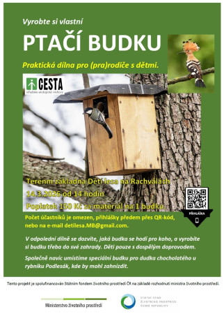 14.3. Vyrobte si vlastní ptačí budku