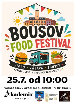 25.7. Bousov Food festival 