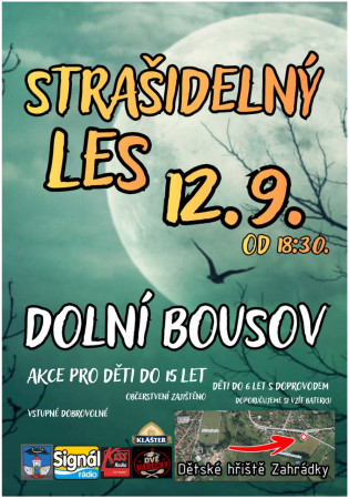 12.9. Strašidelný les