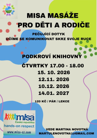 12.11. Misa masáže pro rodiče a děti